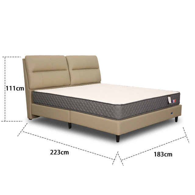 现代风电动调节头枕金属框架零重力智能床LE6012