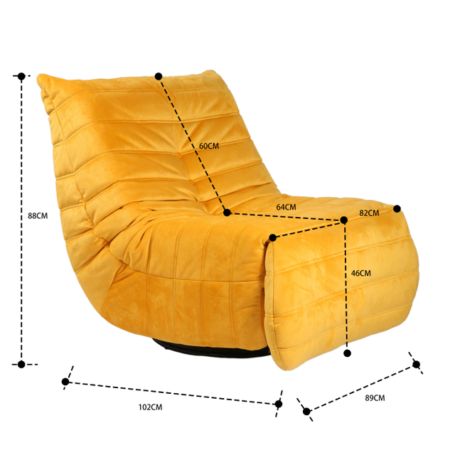 懒人休闲可转多功能手动单椅LE2042