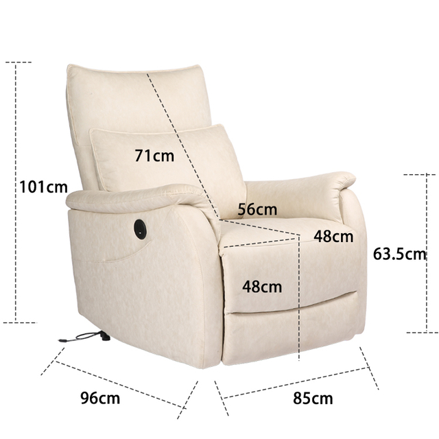 白色典雅辅助站立老人多功能电动单椅LE2127