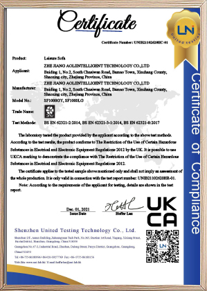 不带电按摩椅-BS-RoHS-证书