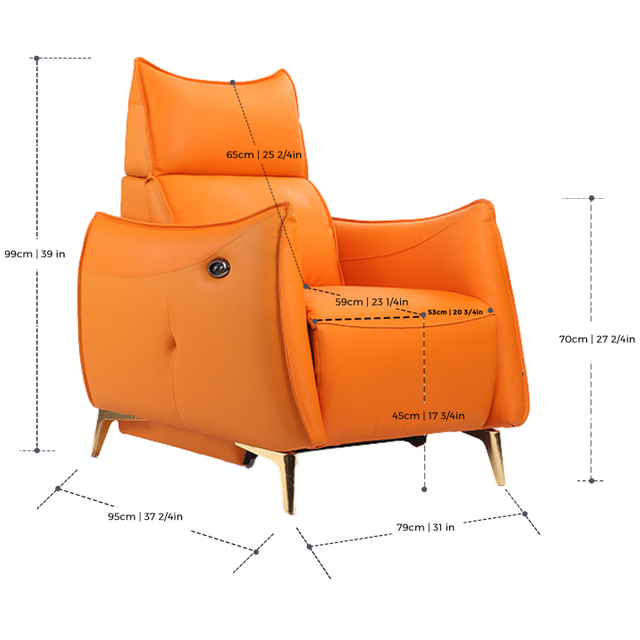 小恶魔造型时尚电动单椅LE1019